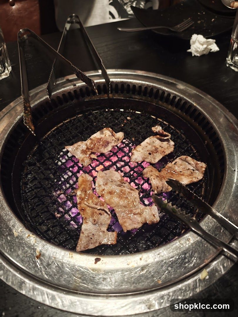 Grilling Meat