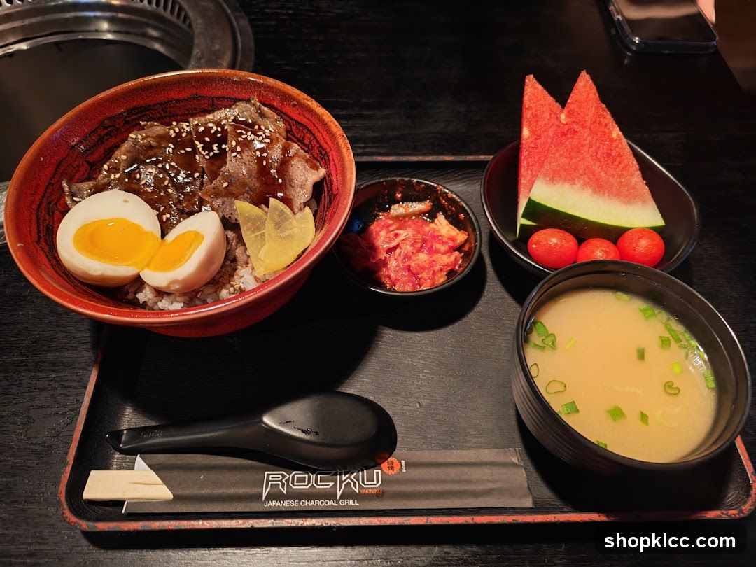 Japanese Charcoal Grill Meal