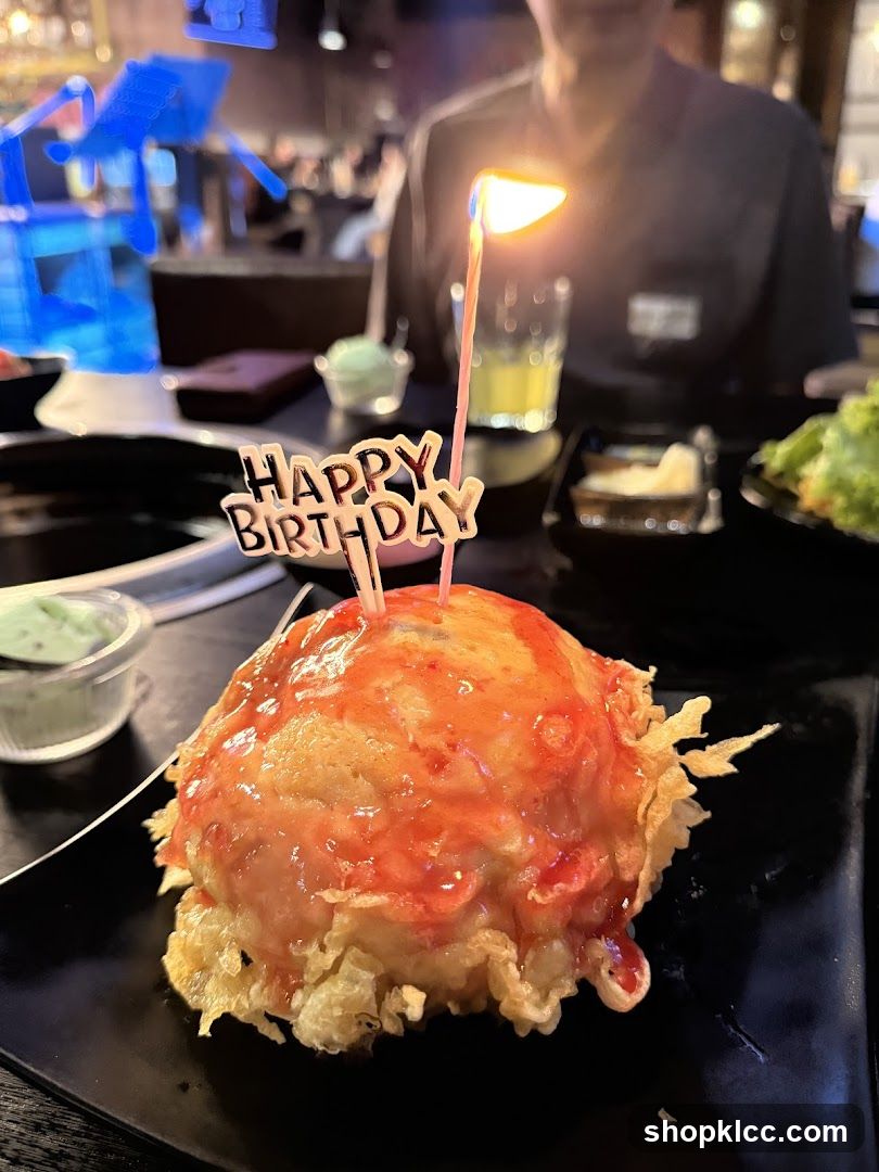Birthday Dessert