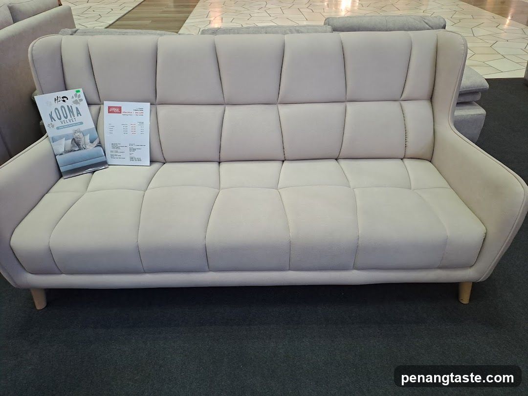 Sofa with Price List
