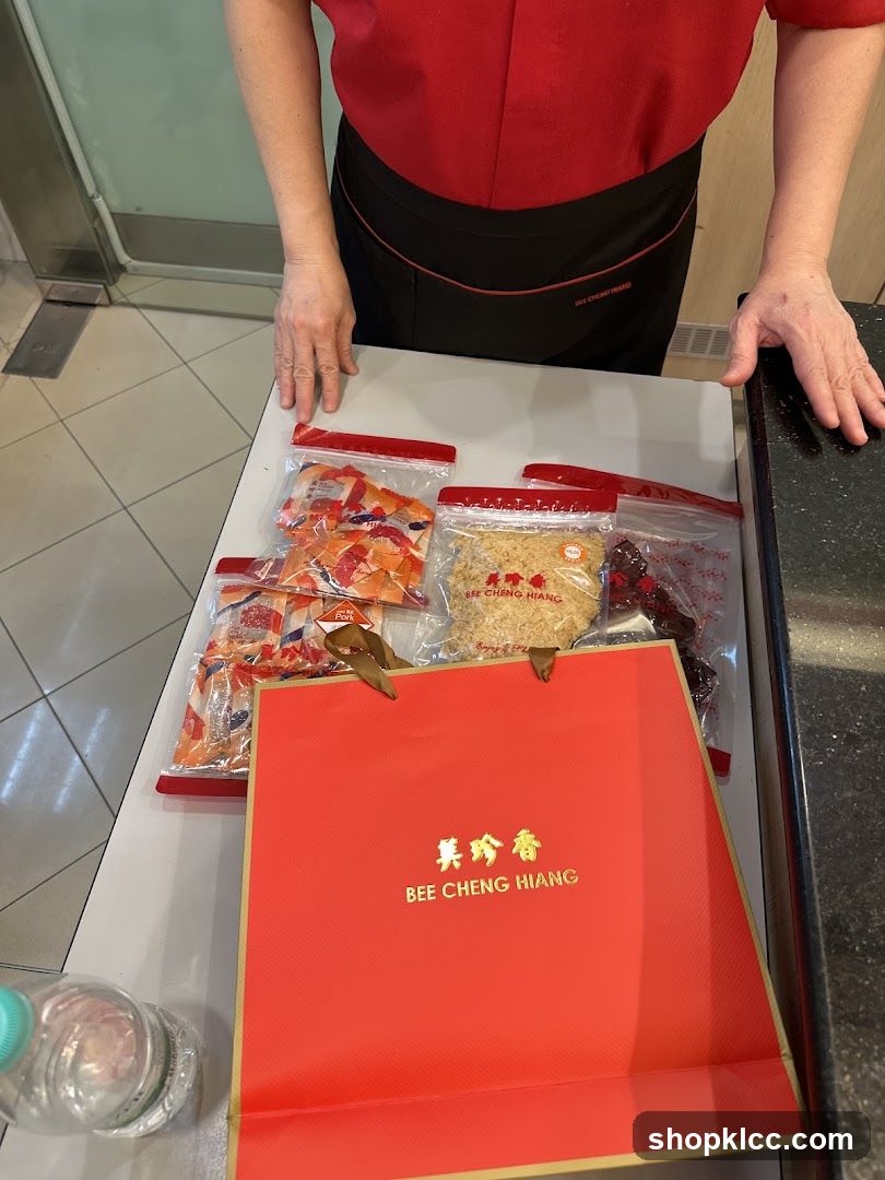 Bak Kwa and Snacks