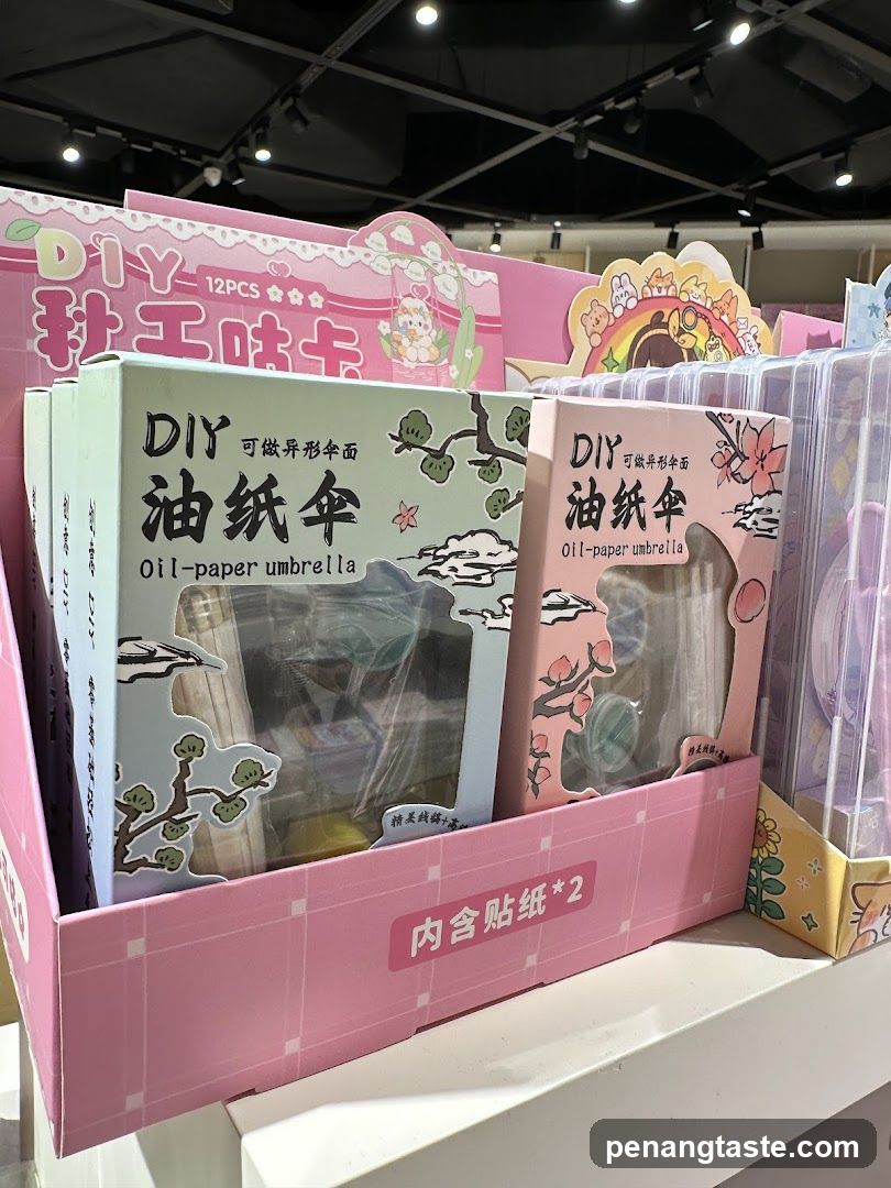 DIY Oil-Paper Umbrella Kits