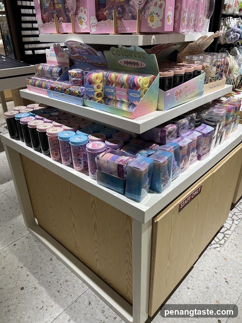 Hair Accessories Display
