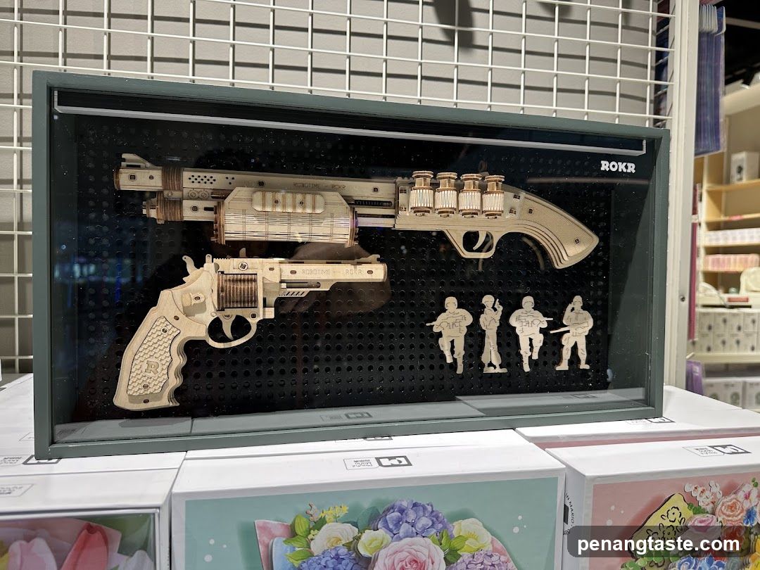 Wooden Model Display