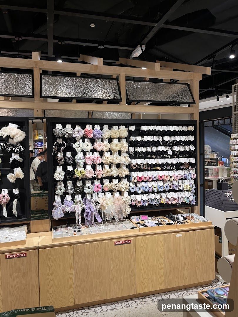 Hair Accessories Display