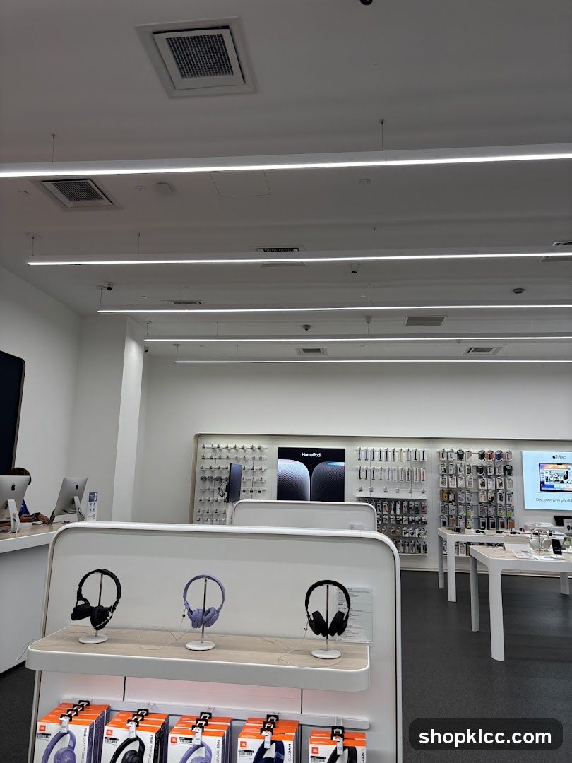 Electronics Store Interior