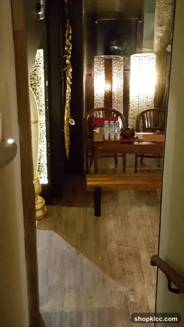 Interior View of a Dining Area