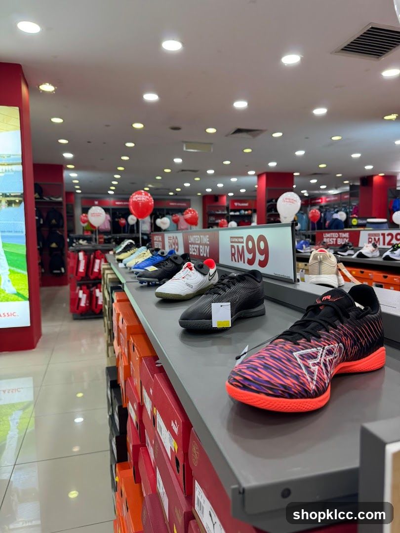 Sports Shoe Display