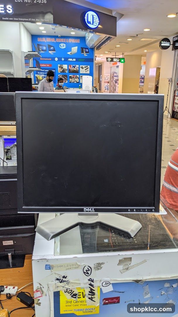 Dell Monitor Display in Store Interior