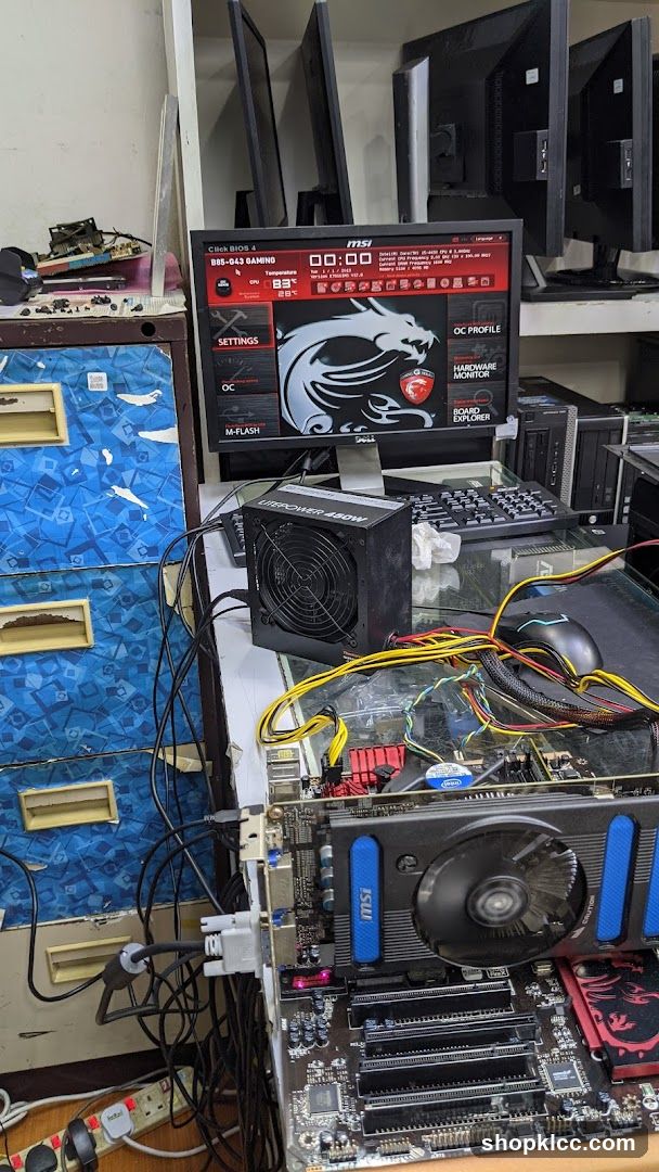 Computer Workshop Interior