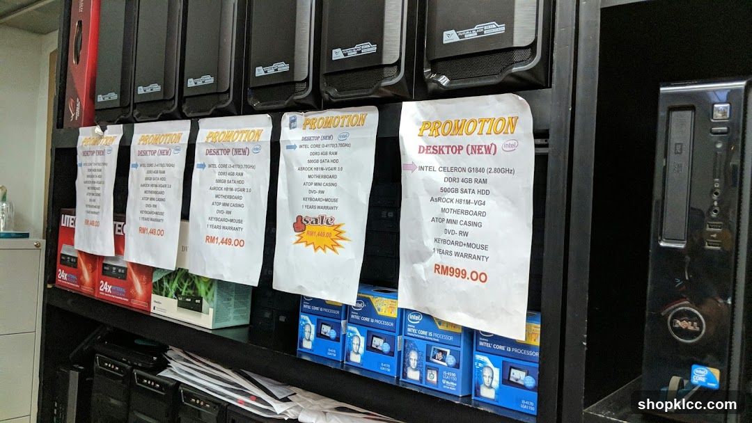 Computer Sales Display
