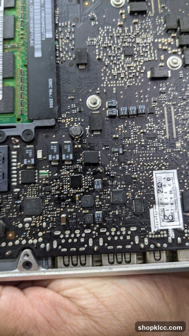 Motherboard Interior View
