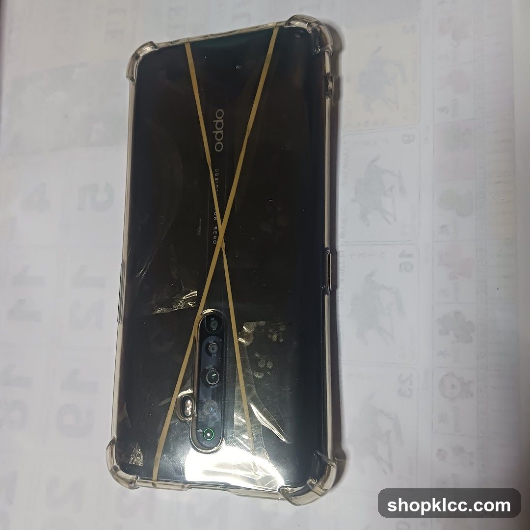 Oppo Phone with Tape
