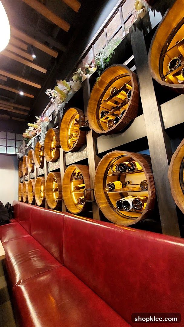 Wine Barrel Interior Decor