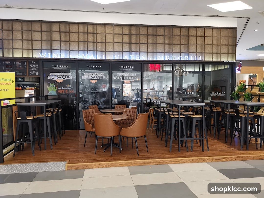 Restaurant Interior with Seating Area