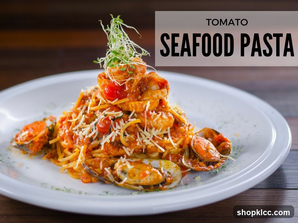 Tomato Seafood Pasta
