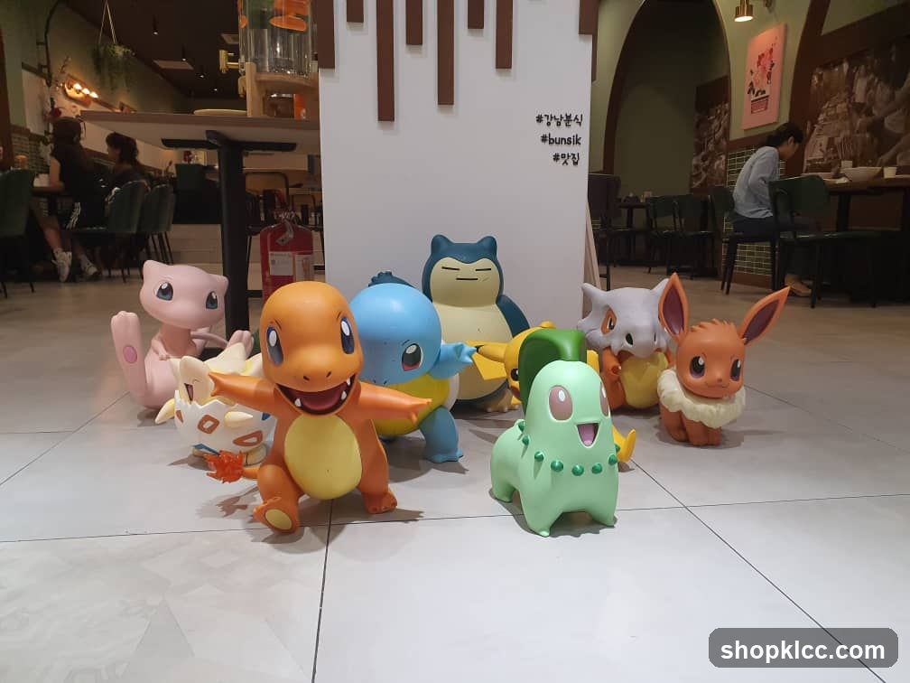 Pokemon Merchandise Display