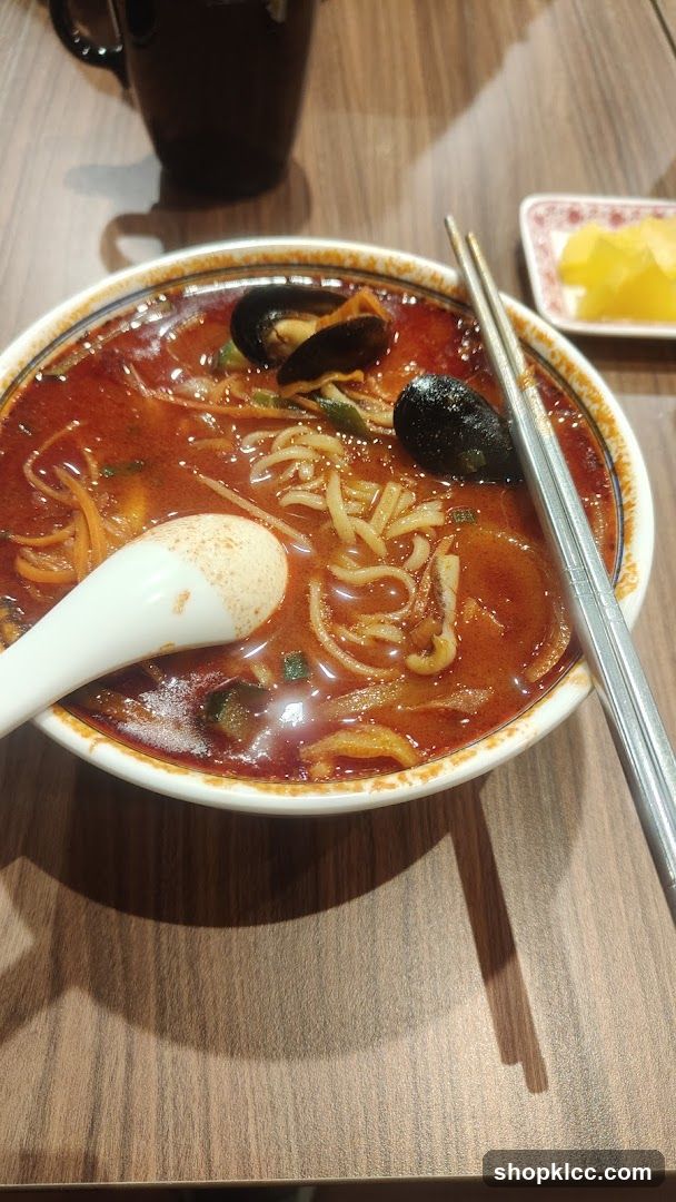 Spicy Seafood Noodle Bowl