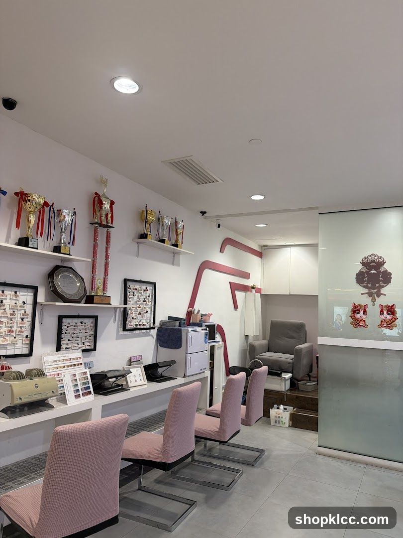 Nail Salon Interior