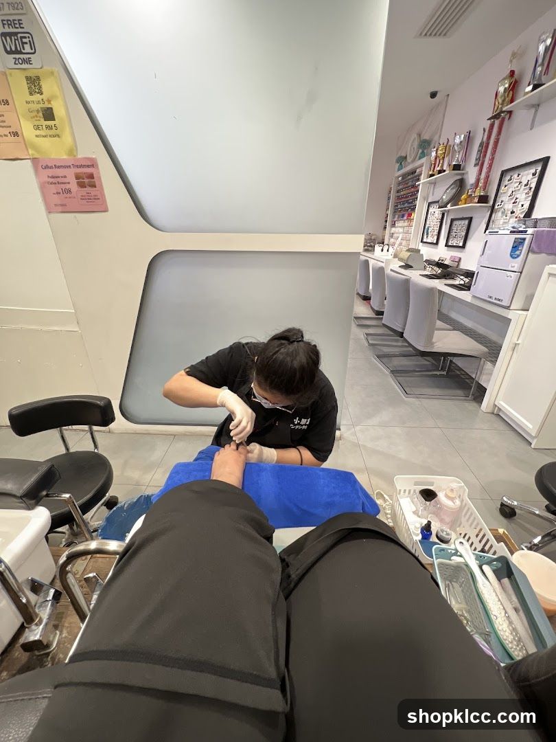 Nail Salon Interior