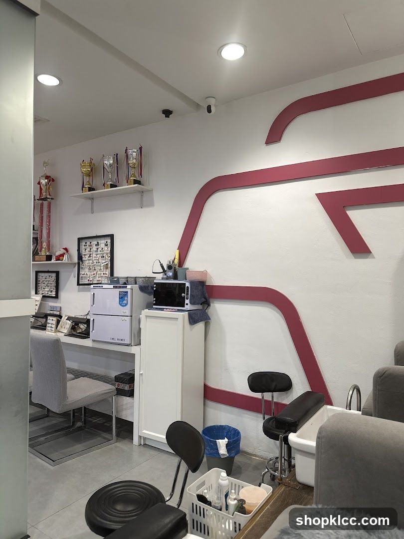 Nail Salon Interior