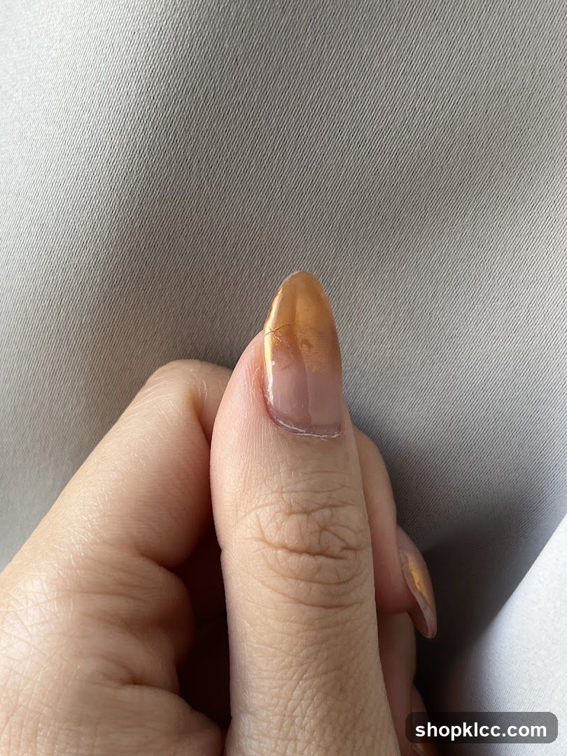 Cracked Nail Polish