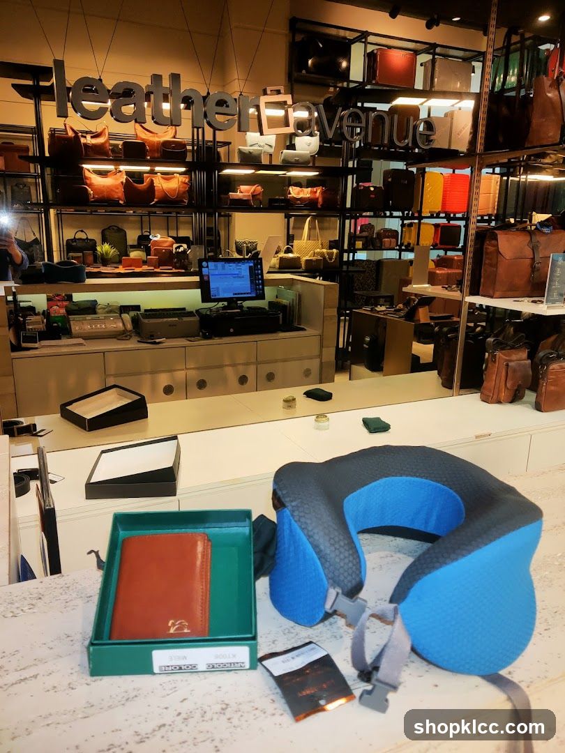 Leather Goods Store Interior