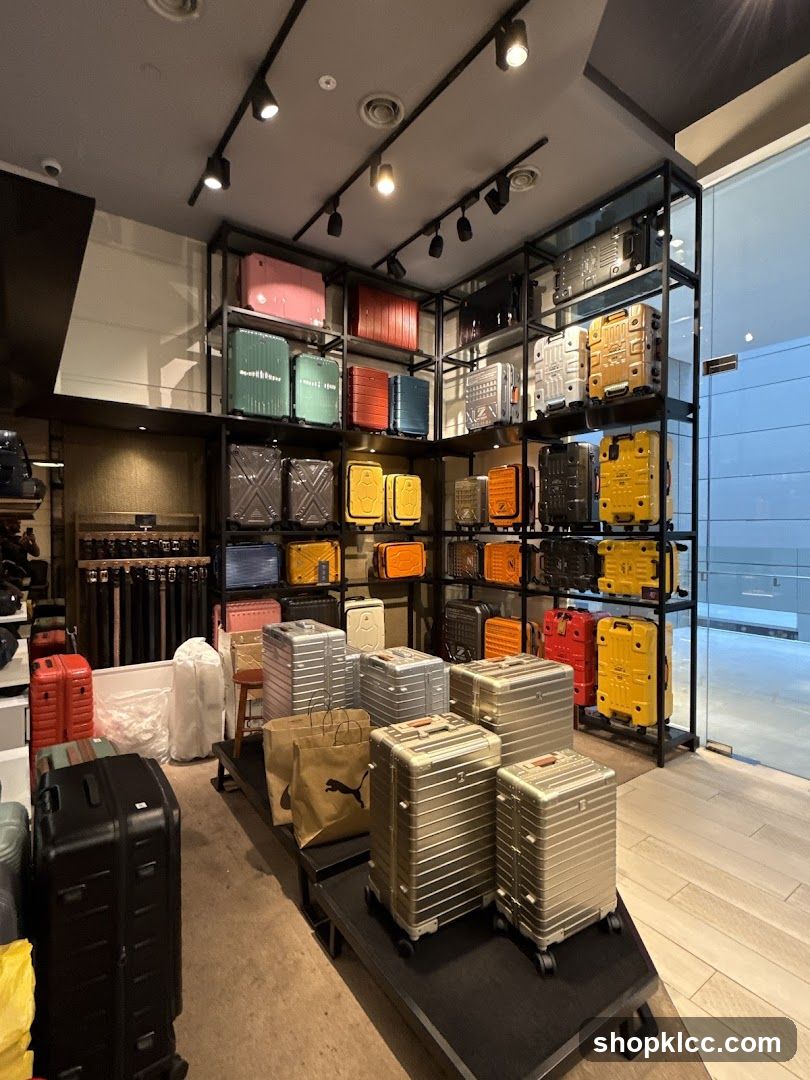 Luggage Store Display