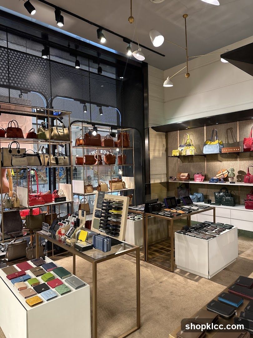 Leather Goods Store Interior
