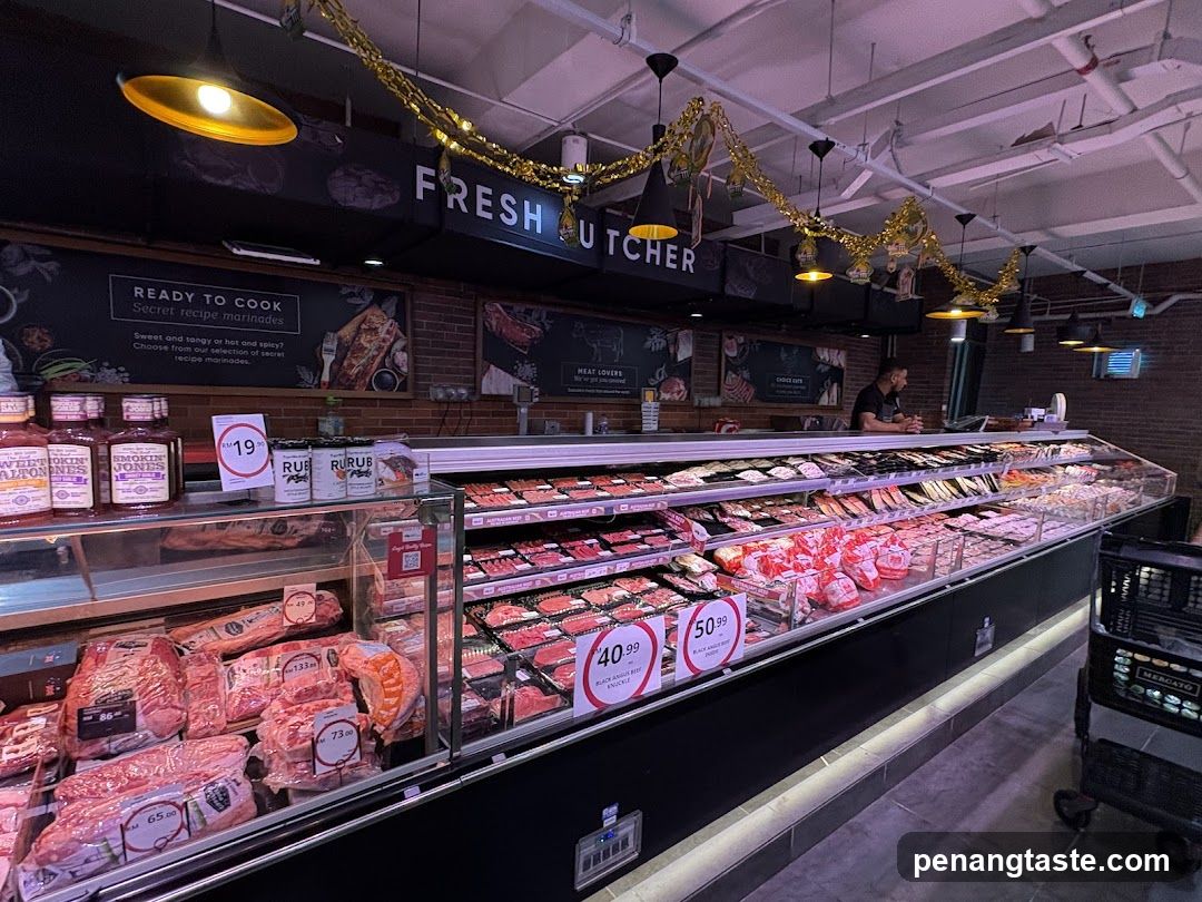 Butcher Counter Display