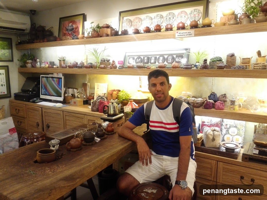 Man in a Tea Shop