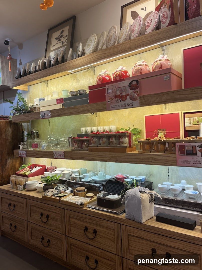 Tea Shop Display