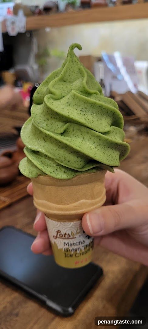 Matcha Ice Cream Cone