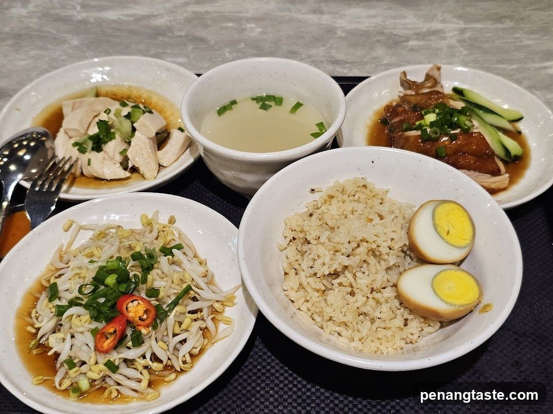 Hainanese Chicken Rice Set