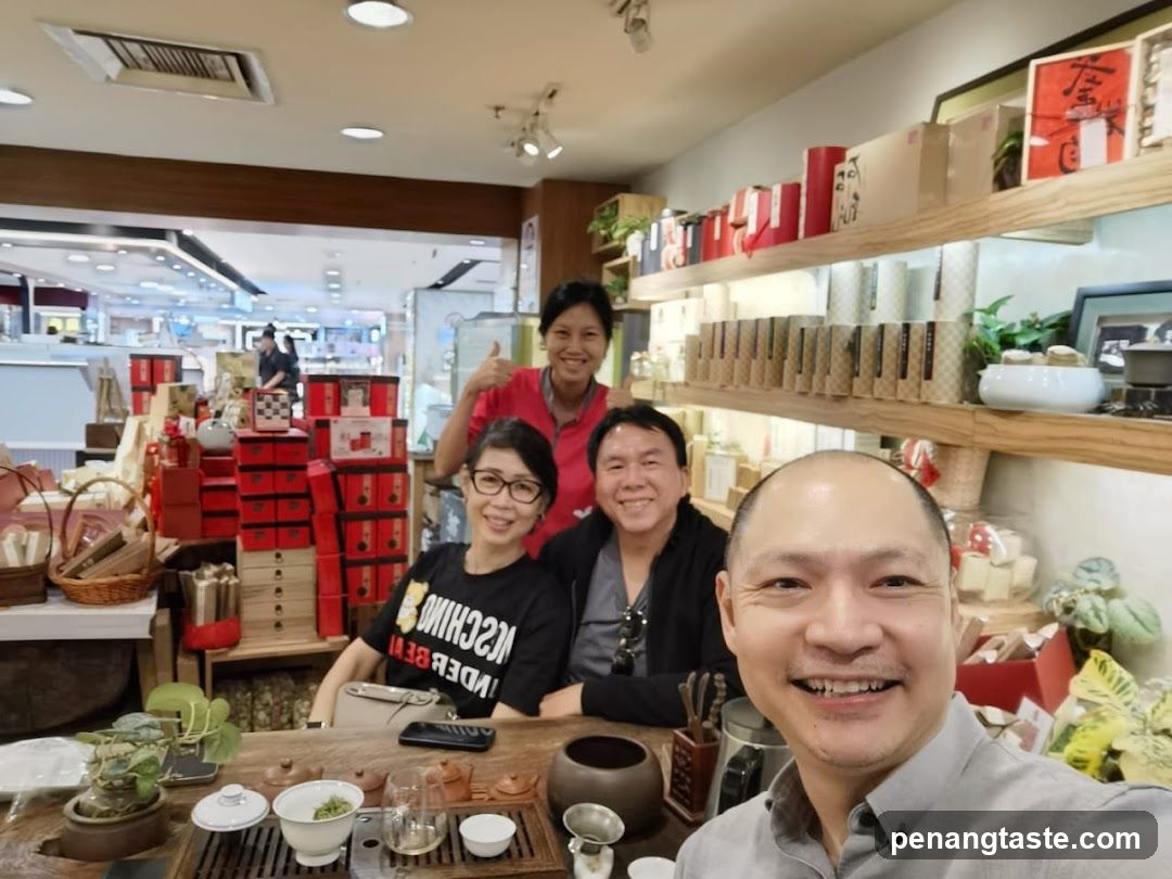 Group of people in a shop