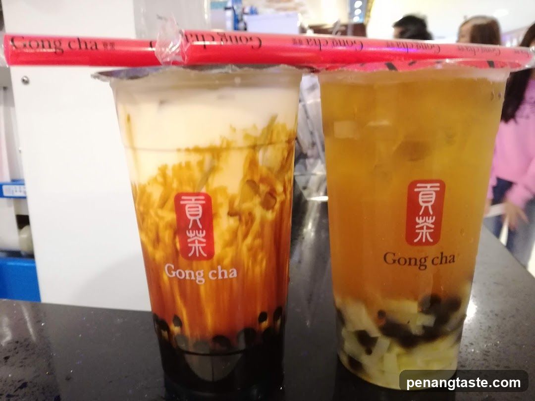 Gong Cha Drinks