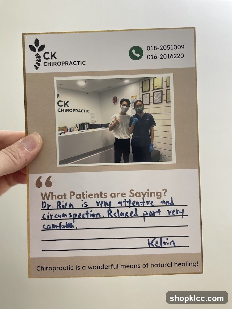 CK Chiropractic Flyer