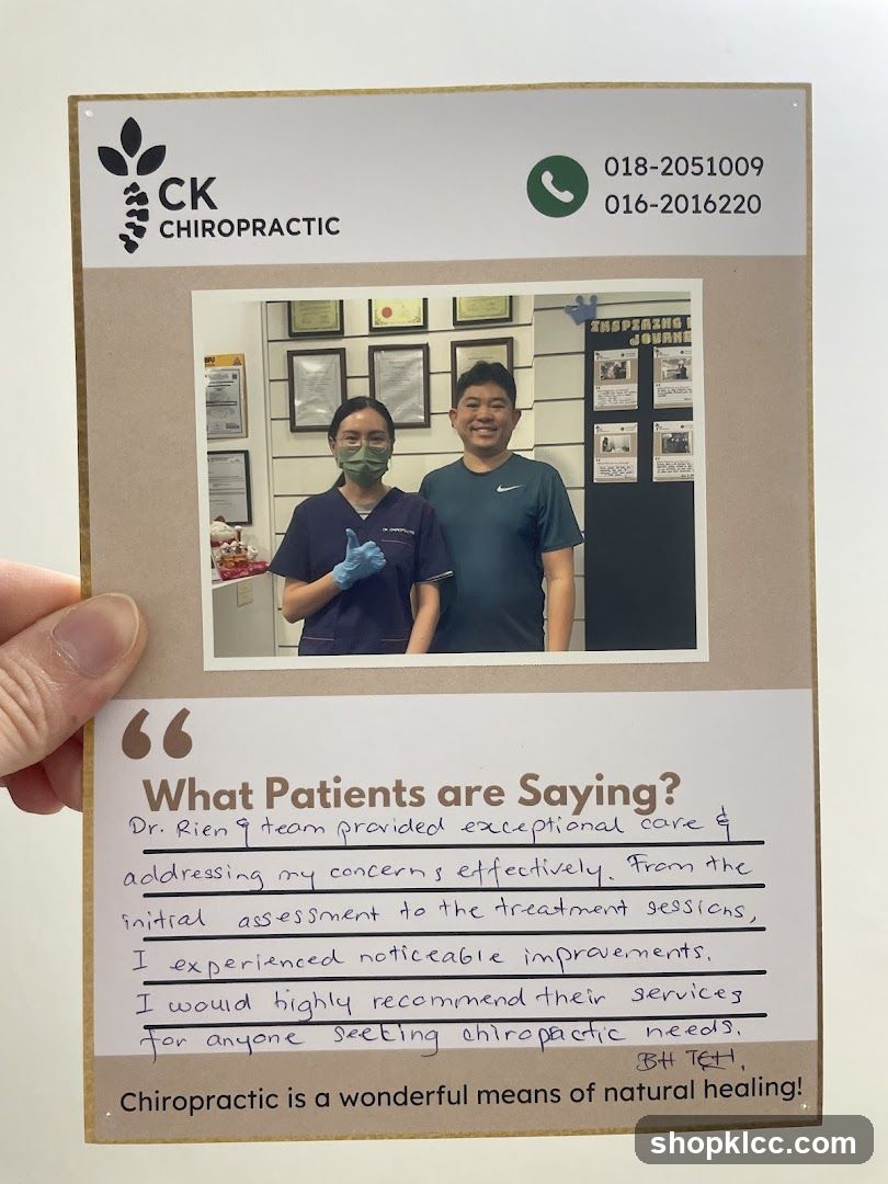 CK Chiropractic Card
