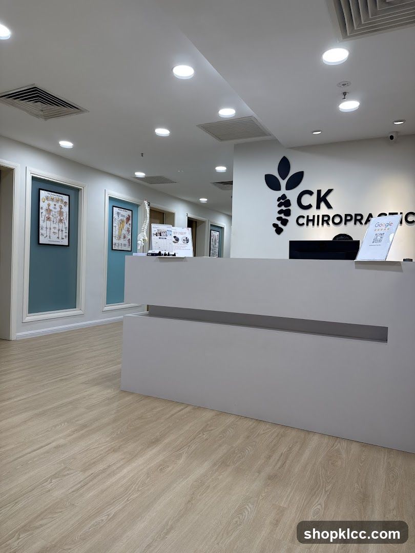 CK Chiropractic Reception Area