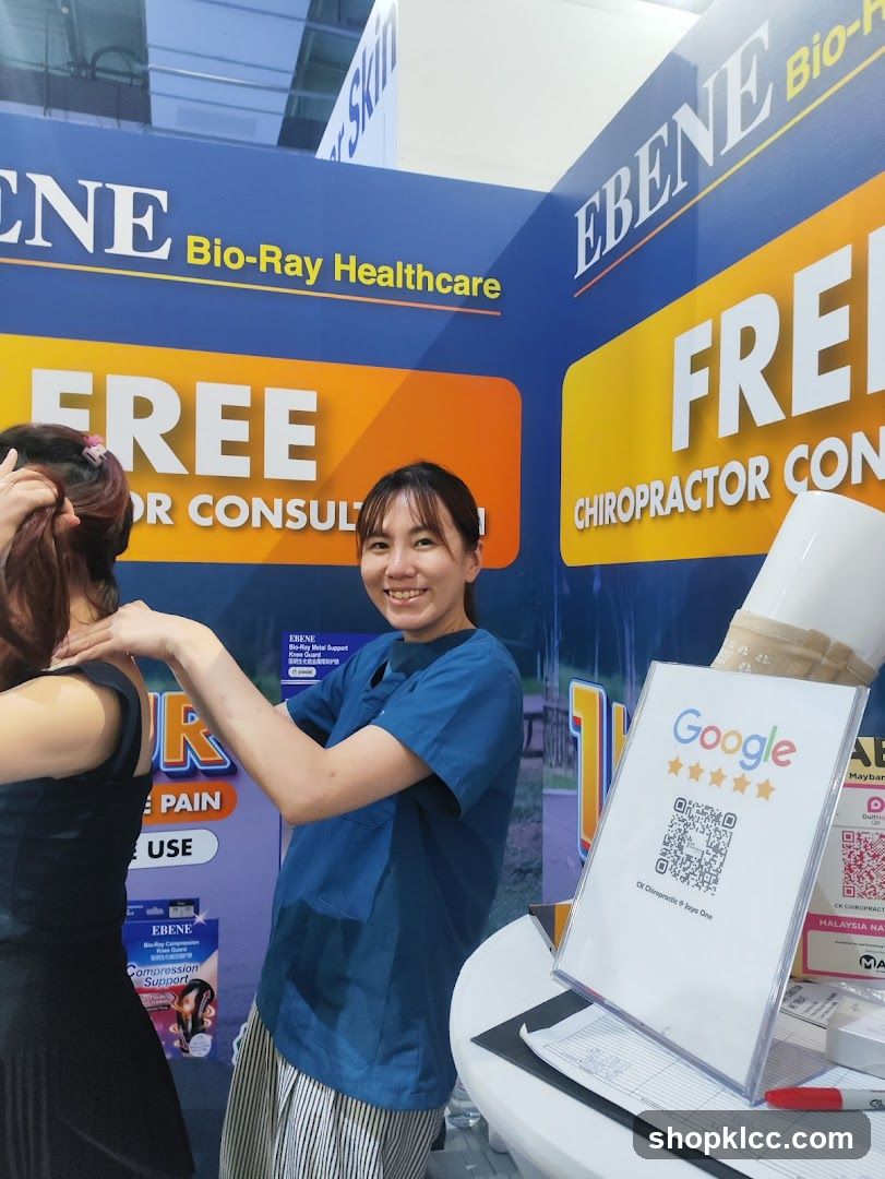 EBENE Bio-Ray Healthcare Booth