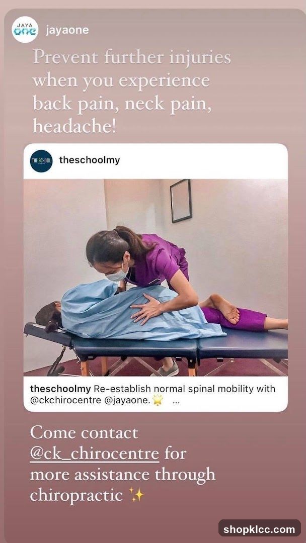 Chiropractic Care Advertisement