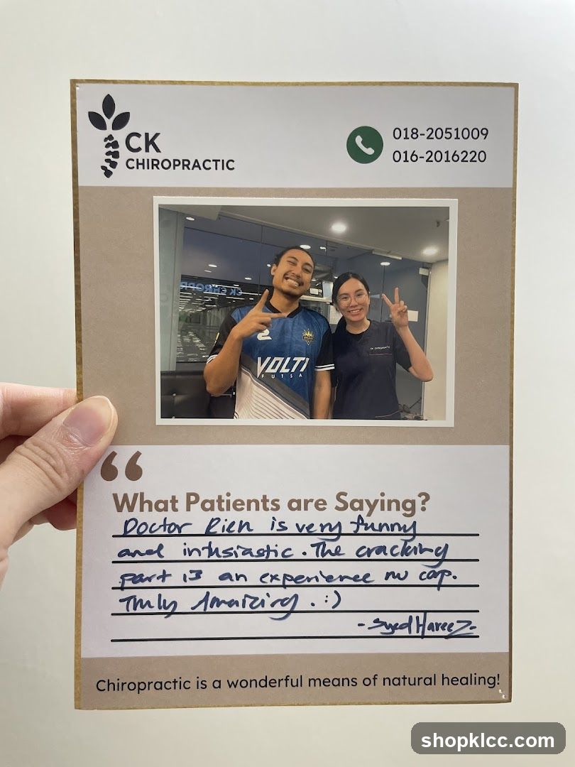 CK Chiropractic Flyer