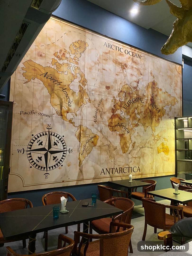 Map-themed Interior