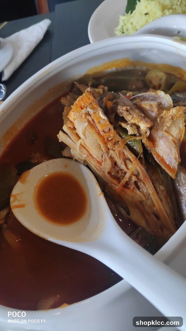 Bowl of Fish Soup with Boiled Egg