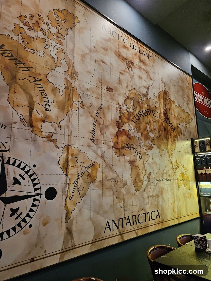 World Map Wall Art