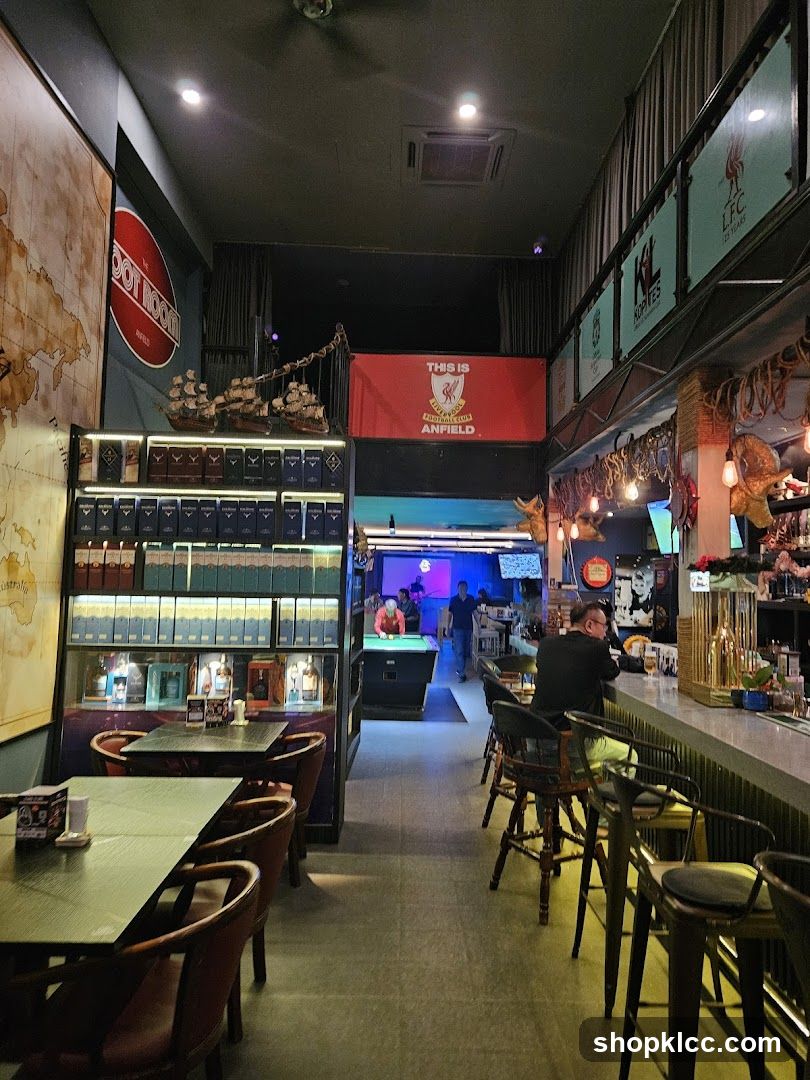 Liverpool-themed Bar Interior