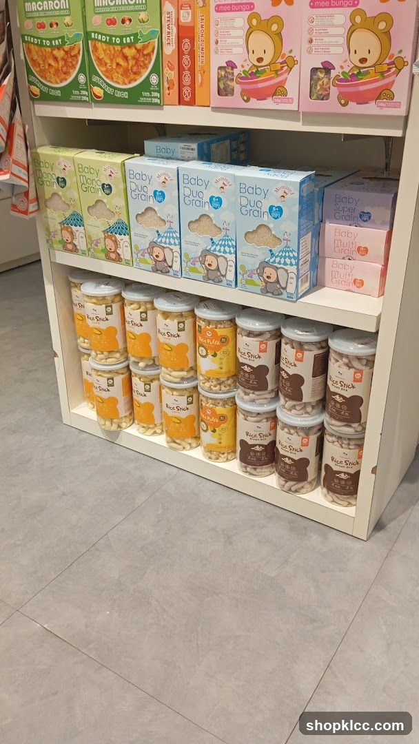 Baby Food Display Shelf