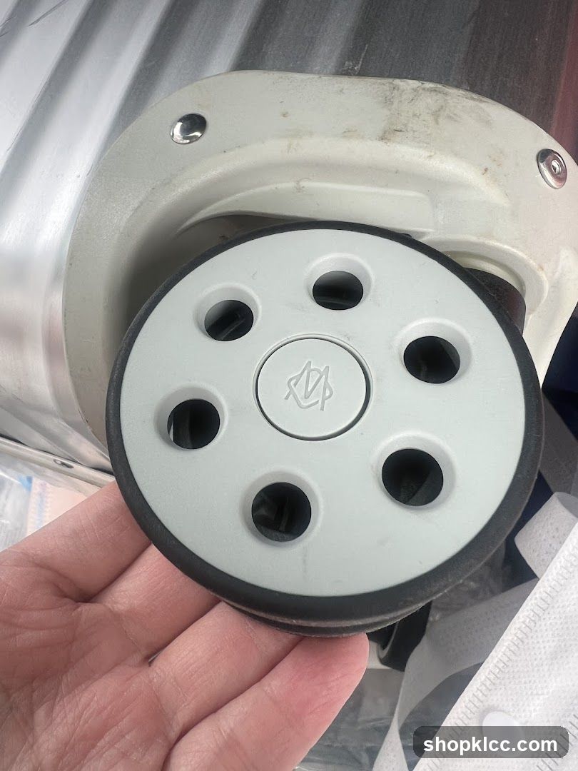 Luggage Wheel Detail