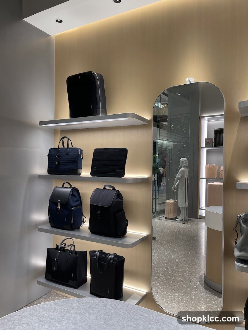 Bags on Display