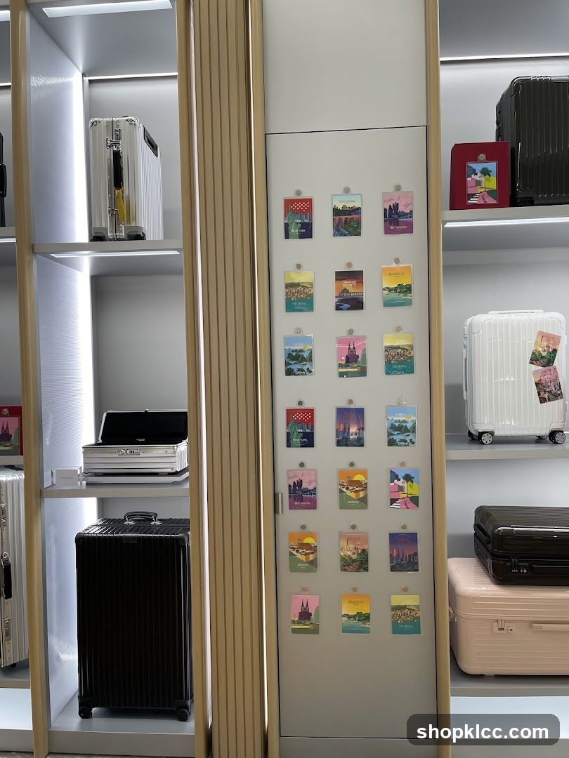 Luggage Store Display